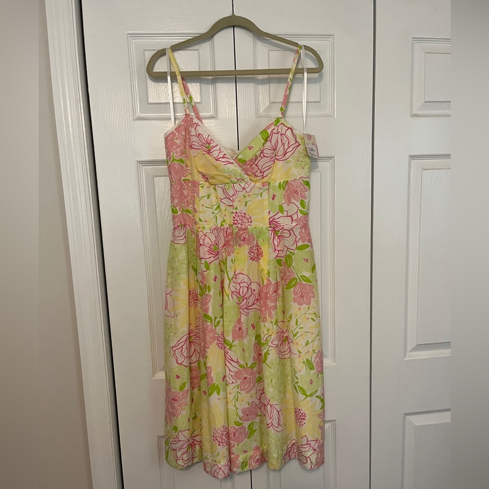 NWT Lilly Pulitzer Billie Midi Dress Sz 12